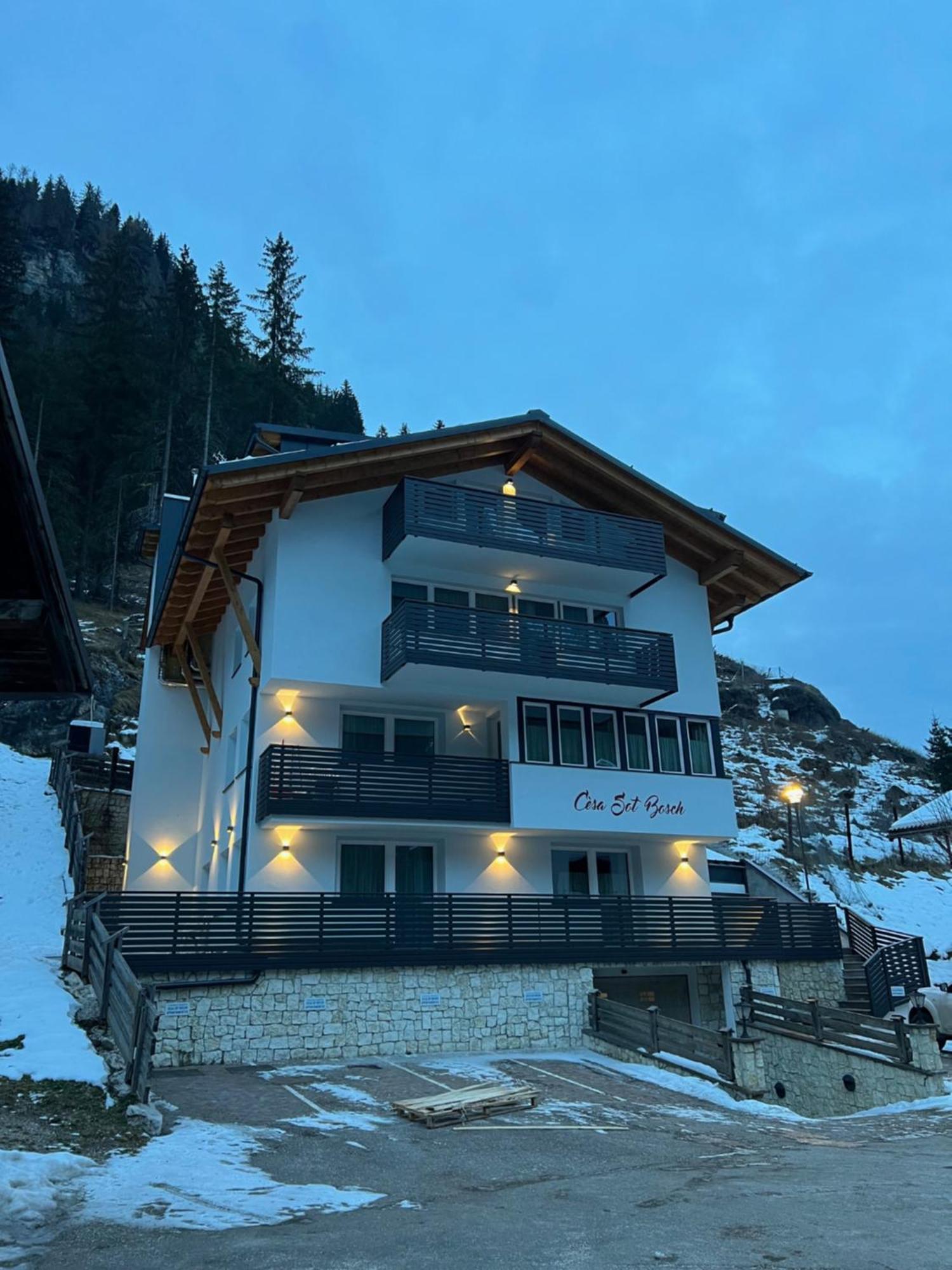 Cesa Sot Bosch Daire Canazei Dış mekan fotoğraf